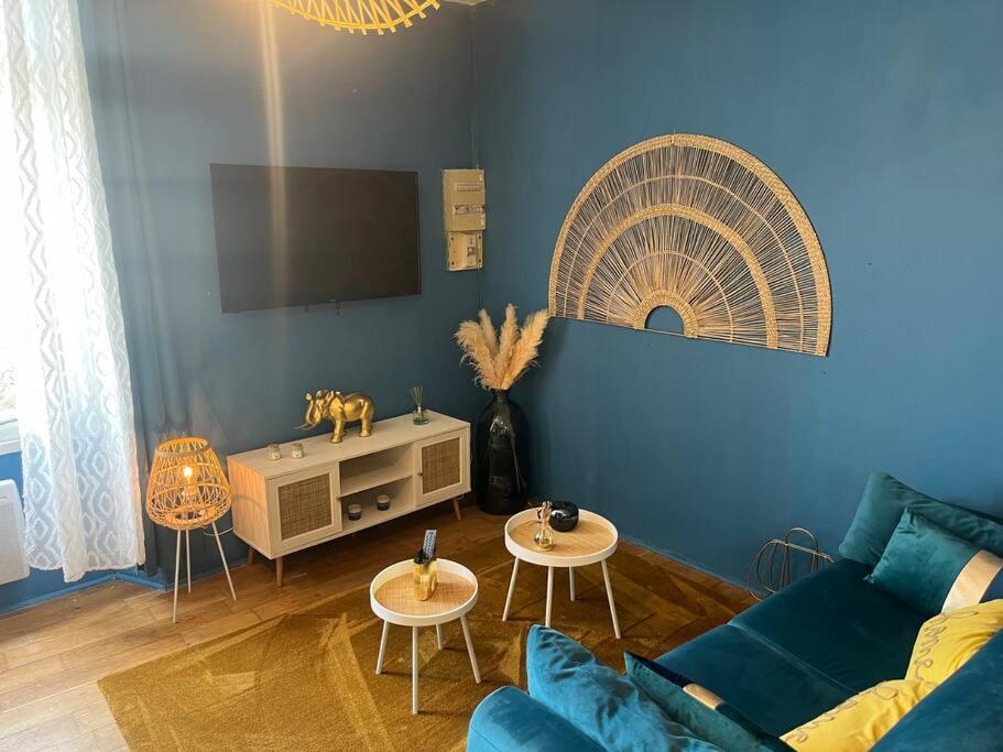 *Le Blue Rock* T2 Centre Historique De Bergerac Lejlighed Eksteriør billede